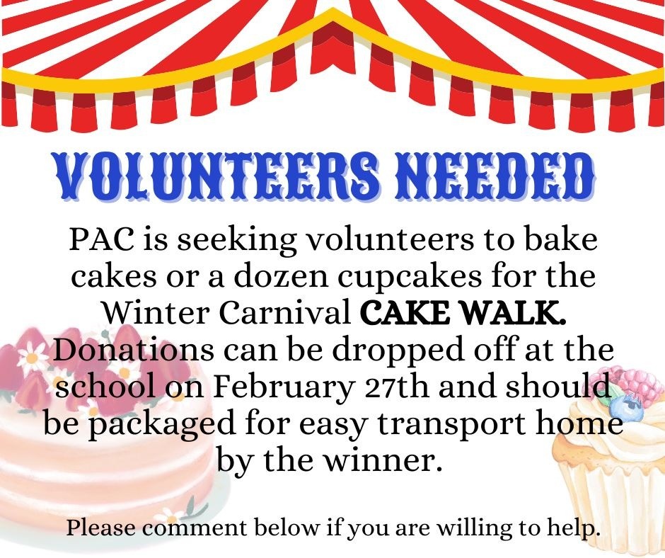 VOLUNTEERS NEEDED (Facebook Post) 1